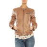 Leather jacket Bully brown